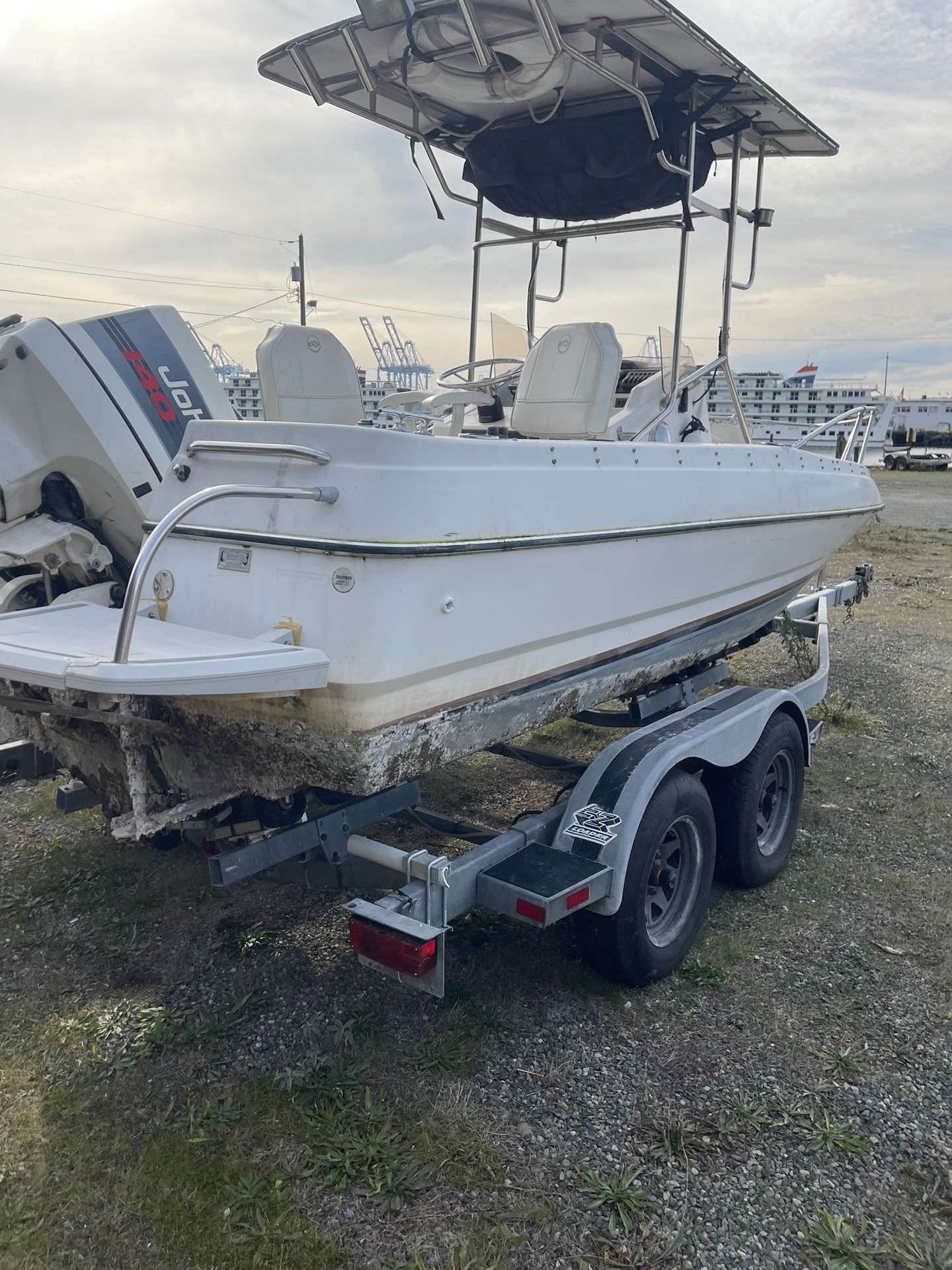 Center Console / With Crap Pulley,