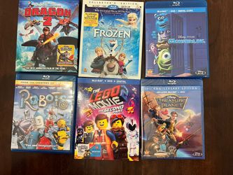 Kids Animated Movies Blu Ray