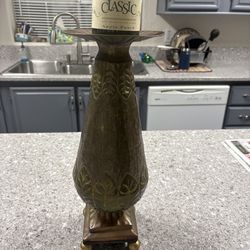 Brass candle holder