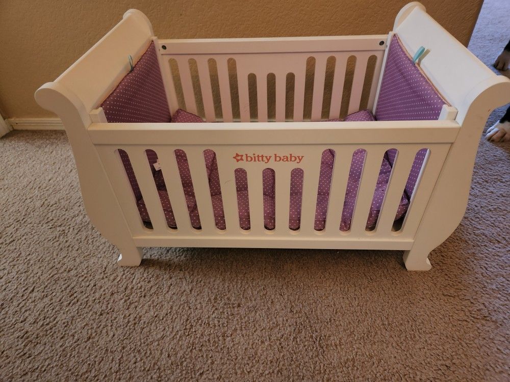 American Girl Bitty Baby Crib