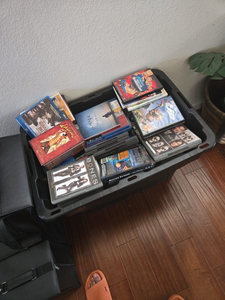 Hundreds Of DVDs