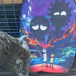 Rick And Morty Backpack With Lunch Bag 