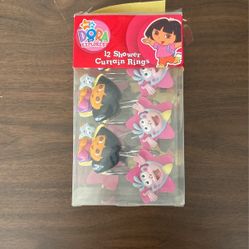 Dora The Explorer Shower Curtain Rings