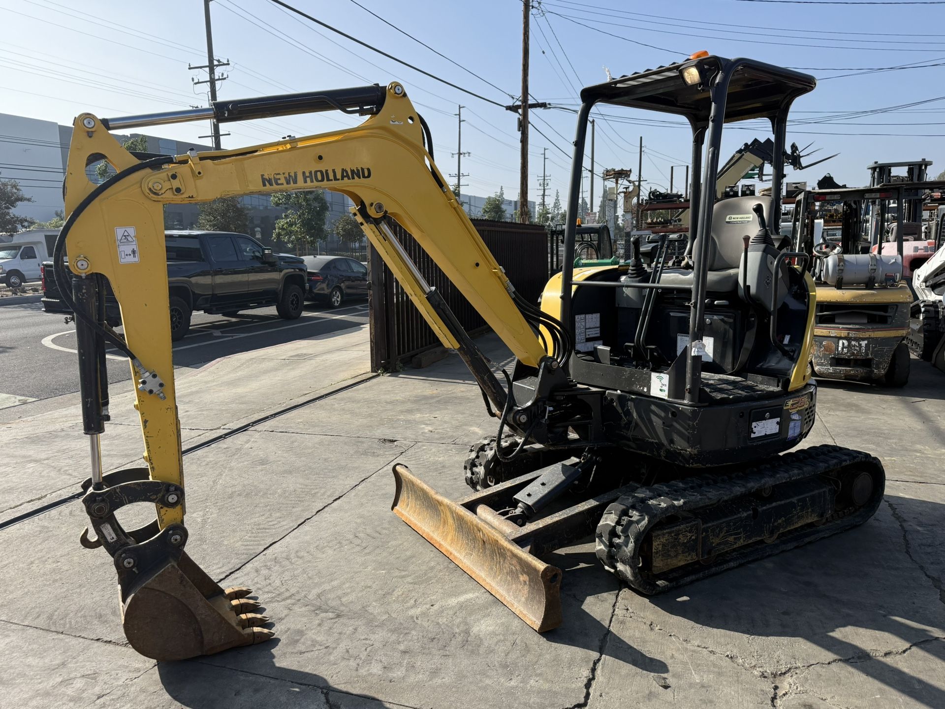 2019 New Holland E26C Mini Excavator with 1000 Hours