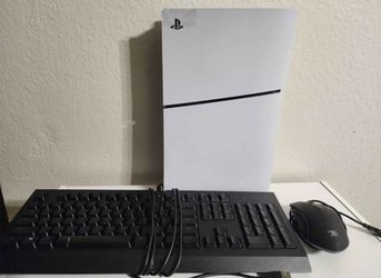 Play Station 5 with keyboard