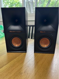 KLIPSH R-40PM REFERENCE SERIES 4" 2-WAY POWERED BOOKSHELF SPEAKERS (PAIR)