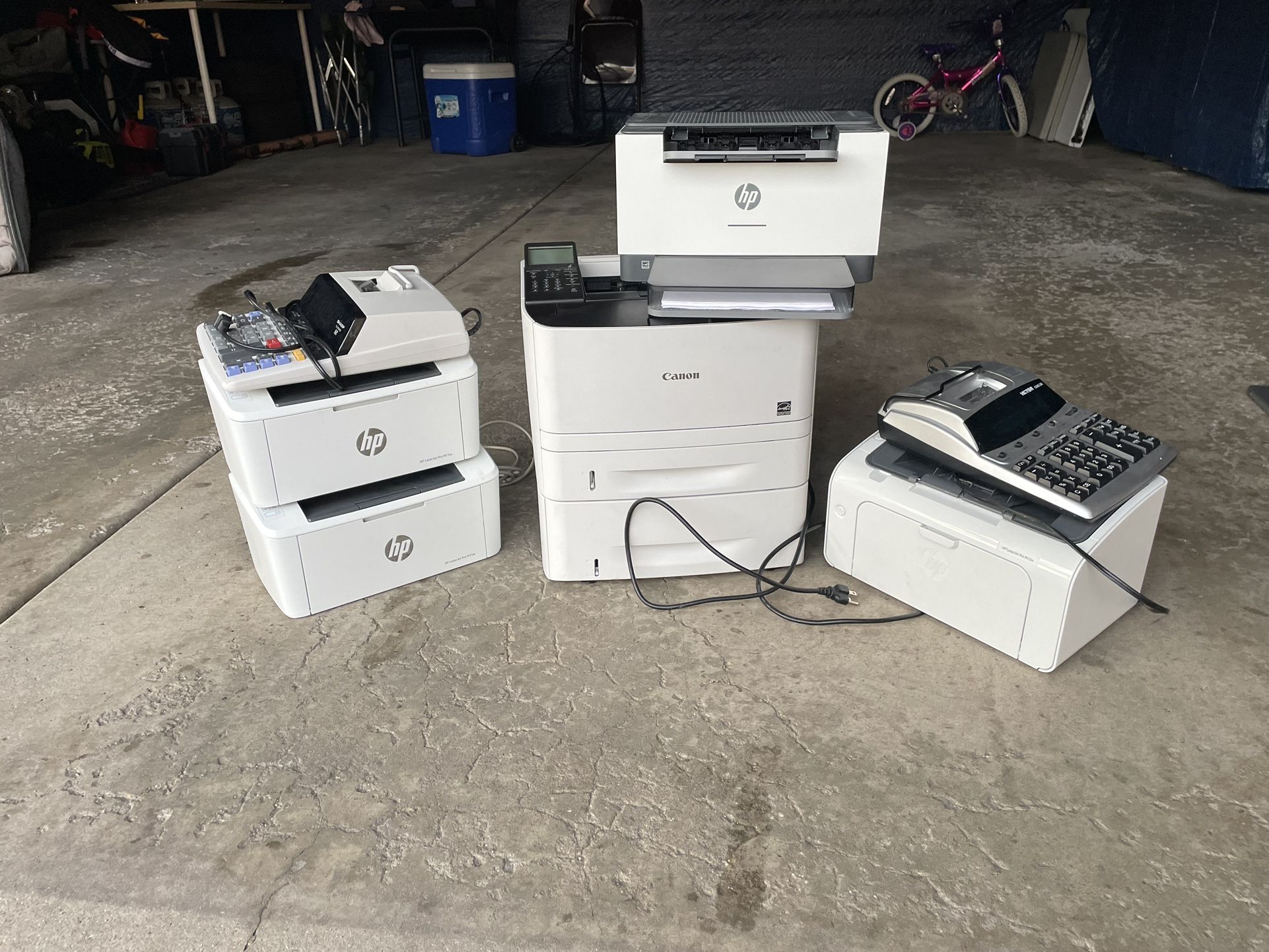 Printers Canon And Hp 