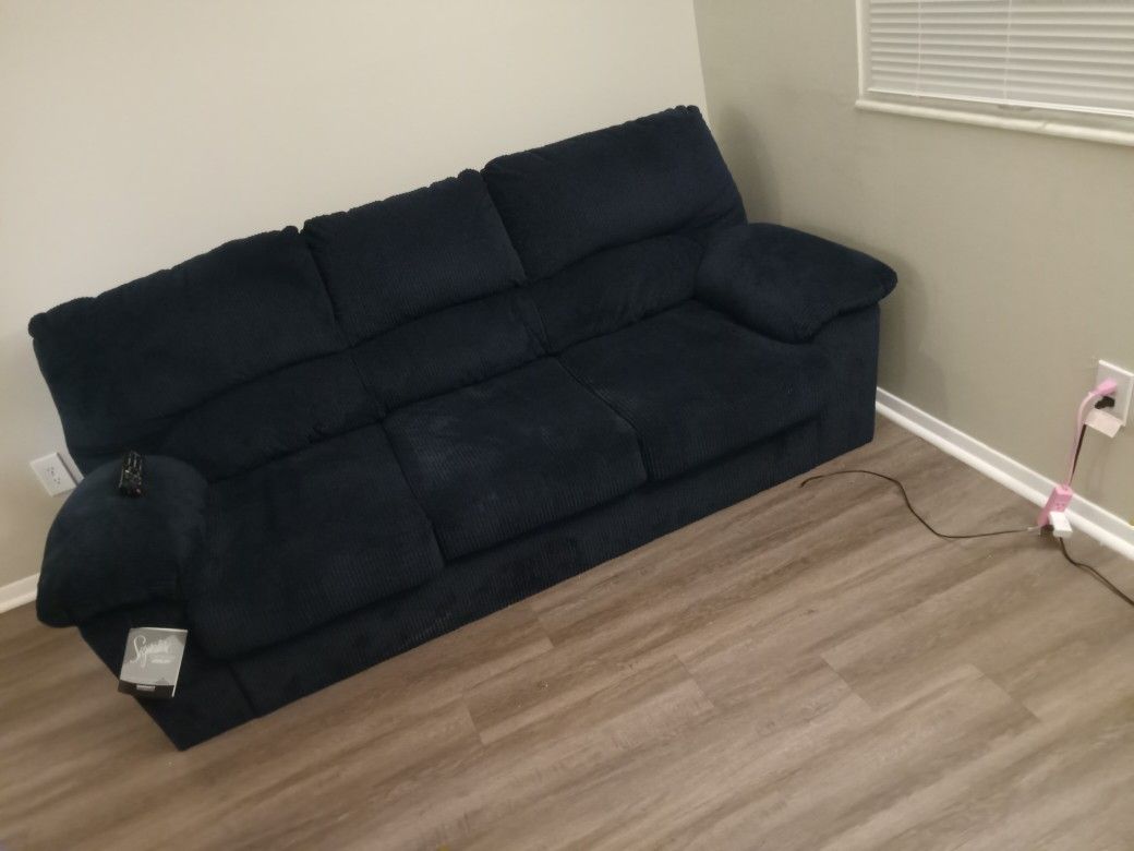 Dark BLUE COUCH LARGE BRAND NEW