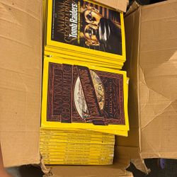 Tons of National Geographic books