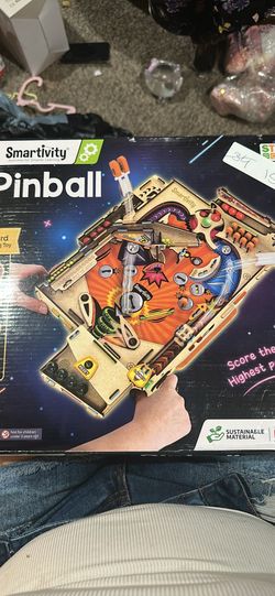 NEW INBOX  Smartivity DIY Pinball Machine for Kids 8-14 Years Old | Global Award Winning Arcade Game | Build Your Own Pinball I Birthday Gift for Smar