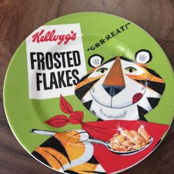 Vintage : Kellogg's  Advertising Plate  ~~ Ca. 2006