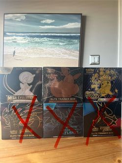 Massive Sealed Collection For Sale: Charizard / Pikachu and Umbreon