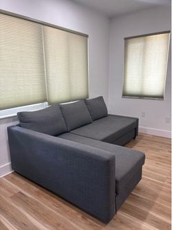 Sectional sleeper sofa bed, couch