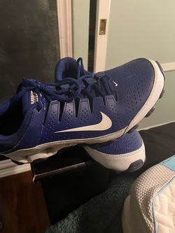 Nike Dodger Blue cross trainers