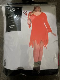 Burn Up Devil Costume Brand New Adult Size XXL 