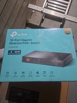TP-Link TL-SG1210P 10-Port Gigabit PoE+ Switch