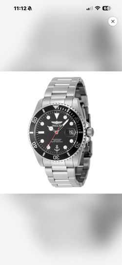 48660 - Invicta Pro Diver Vantorum Lady 38Mm Stainless Steel Steel Black Dial Pc32 Quartz
