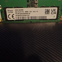 Sk Hynix DDR5 Sodimm Laptop RAM 5600B 