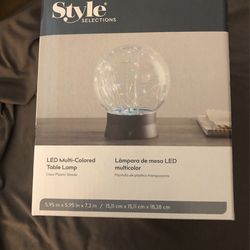 Multiple Color Table Lamp