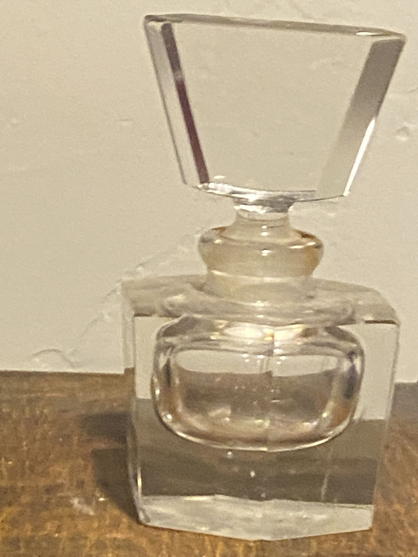 Glass Parfumerie Bottle
