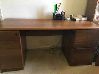 2 File Drawer Desk