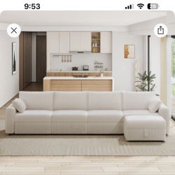 Brand New Off White Sectional! 