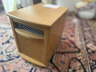2x Original SUNHEAT SH1500 Infrared Heaters (Solid Golden Oak)
