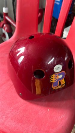 ProRider Bike Helmet S/M Red