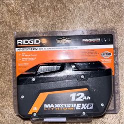 Rigid Battery 12ah