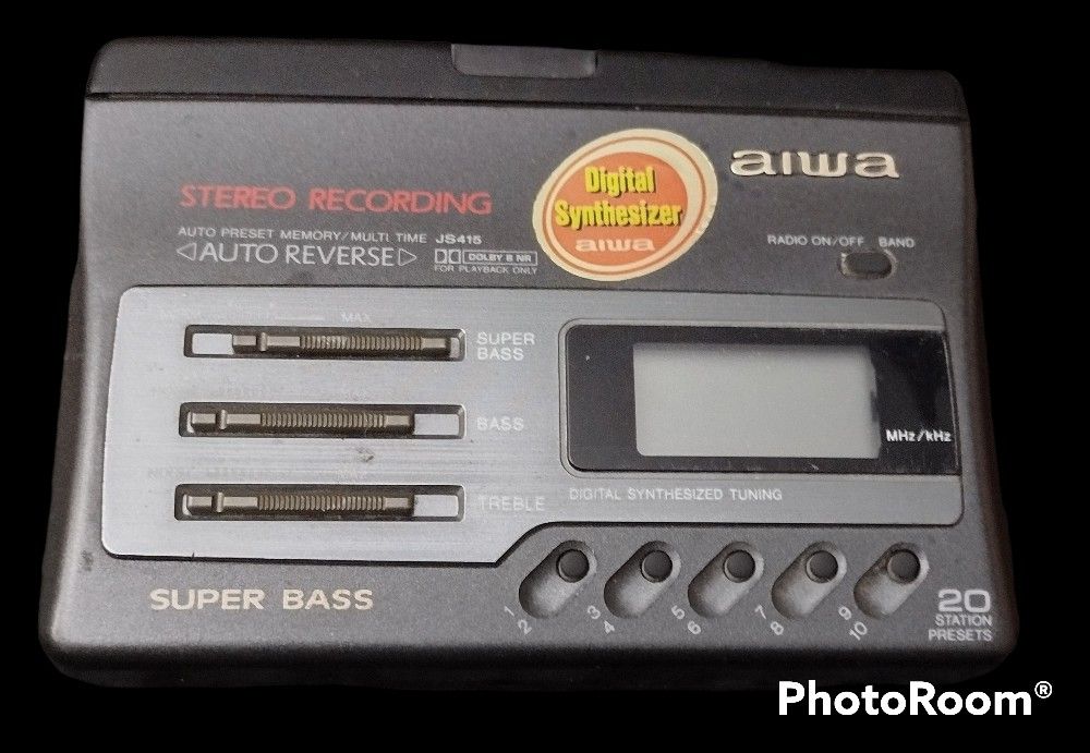 Vintage Aiwa Stereo Recording, Fm Radio Cassette Player