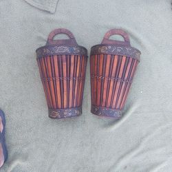 Wooden Plant Holders