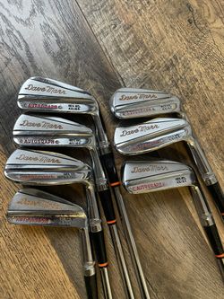 Vintage Dave Marr Autograph Wilson Iron Blades Set 3-9