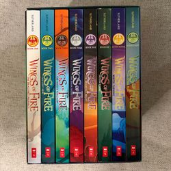 Wings of Fire Book Set (1-8) The First Eight Books Scholastic Paperback
