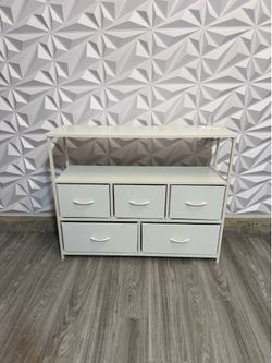 Dresser With 5 Drawers Or TV Stand with Charging station