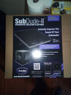 Auralex acoustics SubDude-II Subwoofer isolation platform