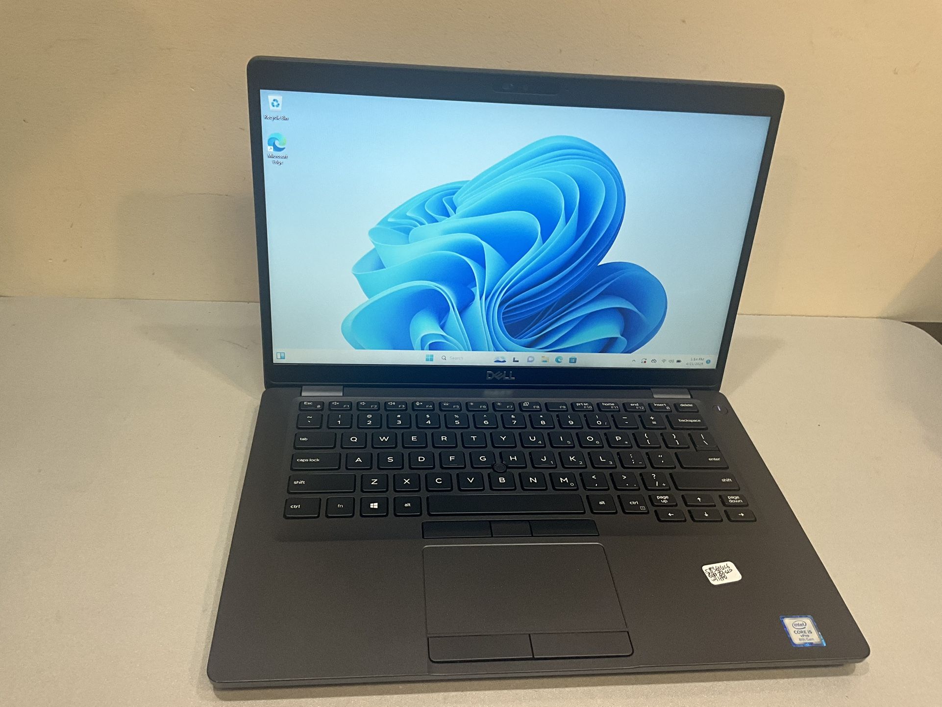 dell latitude 5400 i5 (contact info removed) 8gb 256gb ssd window 11 pro with power adater reset