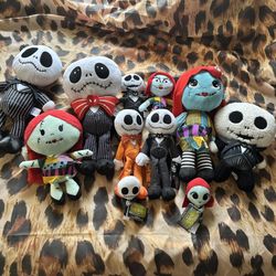 Nightmare Before Christmas Plushies 