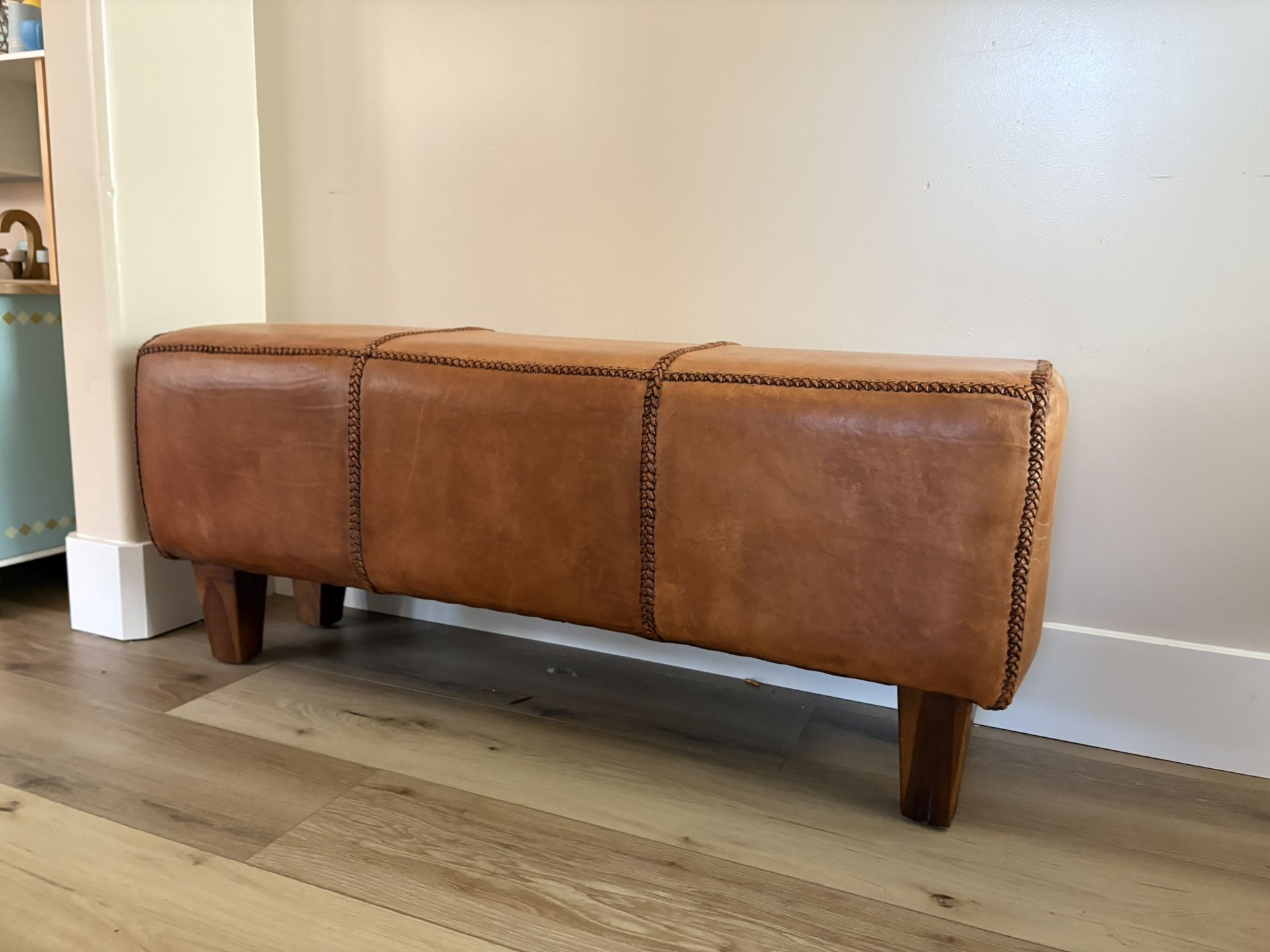 Leather Bench