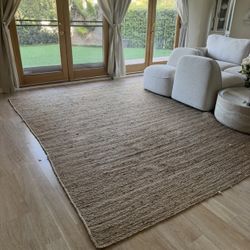 Large Jute Rug ( Indoor Outdoor )