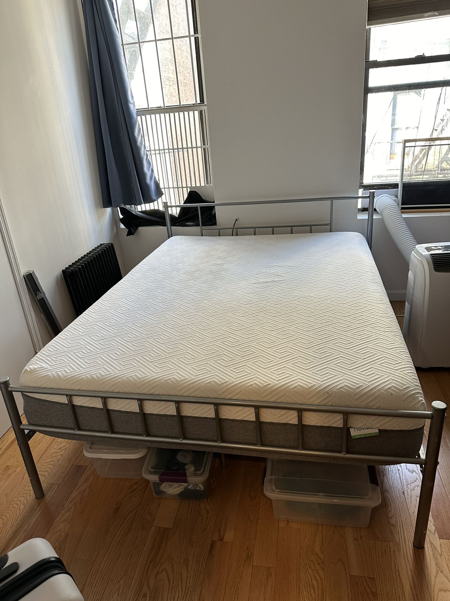Bed + Bed Frame For Sale!