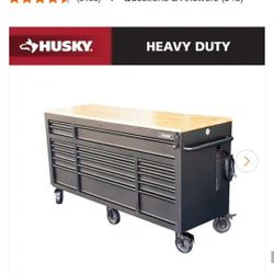 72" Mobile Workbench Toolchest 