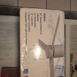 RP lighting Sabio 52inch ceiling fan