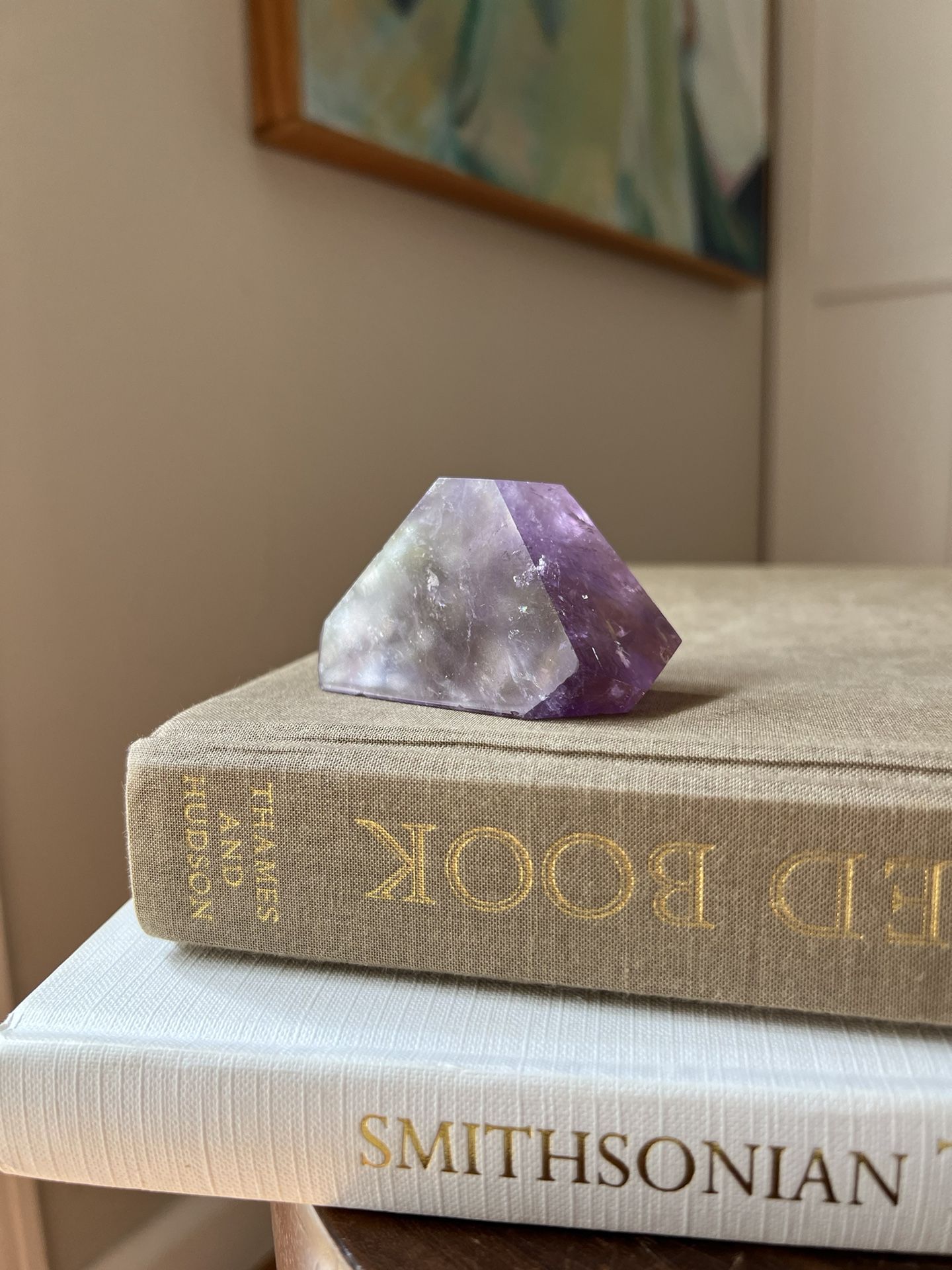 Small Amethyst Freeform ( L2”x1.5” H1.2” ) firm on price