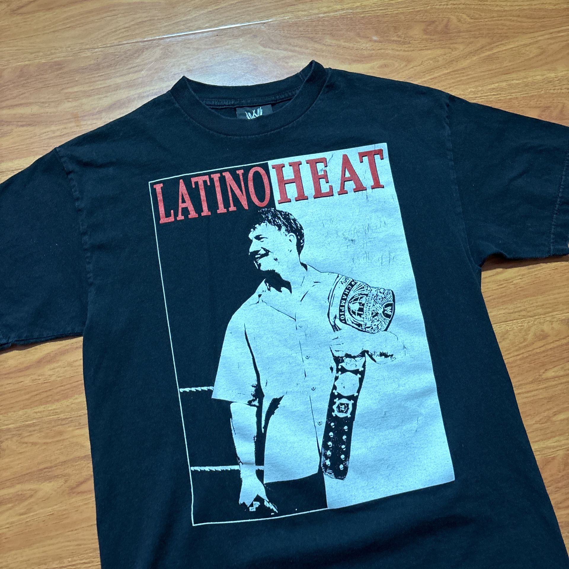Vintage 2002 WWE Eddie Guerrero Latino Heat Shirt Size M