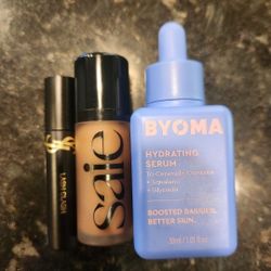🤎 Saie Bronzer In Spritz With Freebies (Ysl And Byoma)