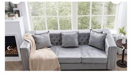 Grey sofa/couch