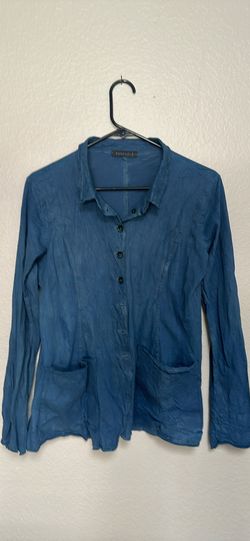Rundolz Cotton Over-Dyed Jacket in Laguna