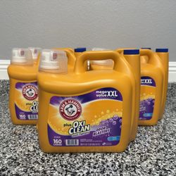 Arm & Hammer Plus OxiClean Odor Blasters Fresh Burst, 160 Loads Liquid Laundry Detergent, 208 fl oz