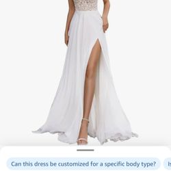 Wedding Gown/evening Gown Size 4 NWOT