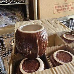 Coconut Cocktrial Mugs